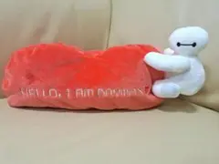 【未使用】ベイマックス　ボックスティッシュカバー　マスコット付ティッシュケース