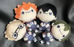 ハイキュー　もちぴこ マスコット vol.1 ぬいぐるみ 全4種類セット