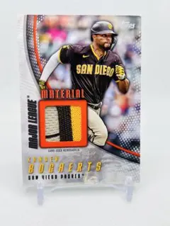 2025 Topps 25シリ 実使用ジャージ パッチ ザンダー・ボガーツ