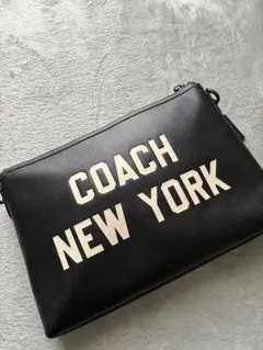 【限定セール・訳あり/百貨店モデル】定価7.2万 コーチ リレーポーチ A4