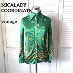 MICALADY COORDINATE ミカレディ　ヴィンテージ　ブラウス