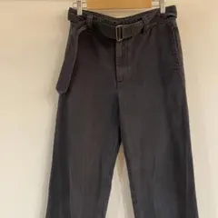 【MHL】チノパン ワークパンツ ベルト付き マーガレットハウエル 古着のサムネイル