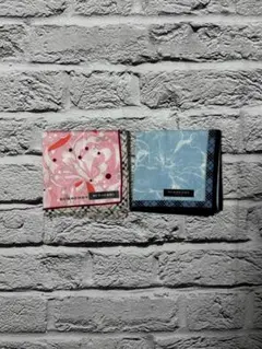 美品　BURBERRY　ハンカチ　2枚セット　ｗ1325-1218-①-⑦