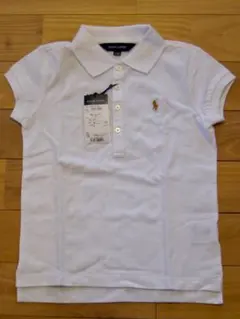 Ralph Lauren ポロシャツ 130サイズ　ホワイト 未使用