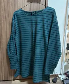 VIS ボーダーロングTシャツのサムネイル