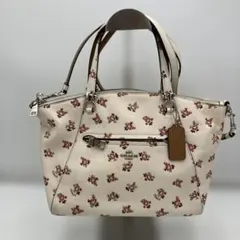 美品　希少　COACH　コーチ　ショルダーバッグ　花柄