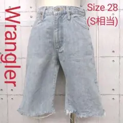 Wrangler カットオフ デニム ハーフパンツ Size 28