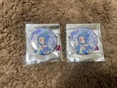 キミとアイドルプリキュア　オーロラ缶バッジ　キュアウィンク