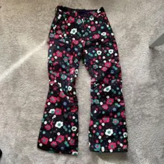 キッズBurton スノーボードウェア ジュニアXL フラワーパターン