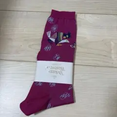 Vivienne Westwood ソックス 鳥柄 ピンクのサムネイル