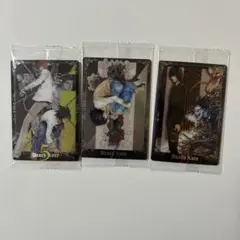 デスノート　ウエハース　カード　3枚