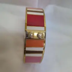 ✿COACHコーチ マルチカラー バングル美品✿
