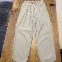 yuni 綿100% テーパードパンツ　Sのサムネイル