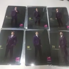 セレッソ大阪 ハードブロマイド L版 スーツver 6枚セット