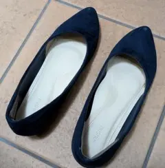 パンプス　青色　２４．５ 最終値下げ！