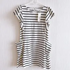 新品　ワンピース　柄　ボーダー　ローリーズファーム　M お洒落　デザイン