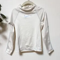 美品✨Nike ナイキ ホワイト 長袖 ラッシュガード 110 120 水着