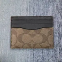 【☆シンプル☆】COACH コーチ カードケース 　新品　未使用