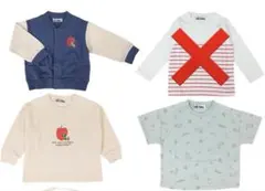 はらぺこあおむし　ブルゾン　トレーナー　Tシャツ　90サイズ　3枚セット