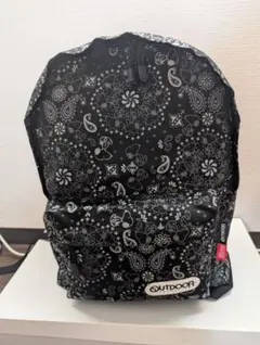 OUTDOOR スヌーピーペイズリー柄リュック