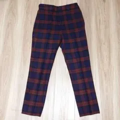 【ROPE】チェック柄カジュアルパンツ（34サイズ）のサムネイル