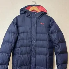 プーマ ダウンコート ロング丈 ベンチコート　M