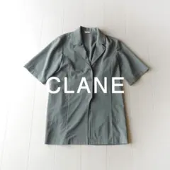 美品 CLANE 2.8万円 シャツジャケット ジャケット風ブラウス クラネのサムネイル