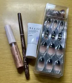 リ*ン様 コスメ まとめ売り ネイルチップ CANMAKE ALLIEアイシャド