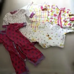 ベビー ロンパース カバーオール 5枚セット