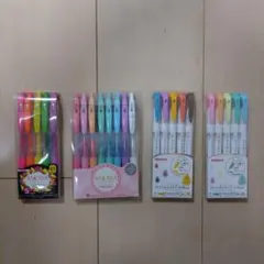 ZEBRA SARASA CLIP & MILDLINER 4点セットのサムネイル