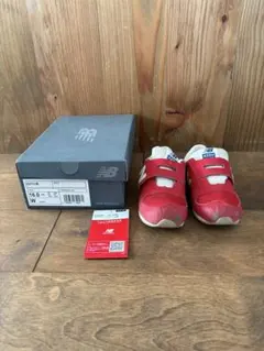 New Balance 420M キッズシューズ 16.0cm レッド