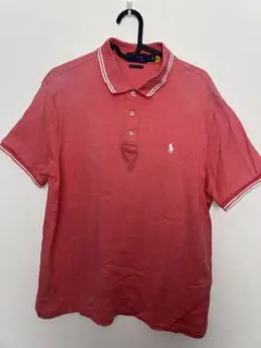 Ralph Lauren ピンク　ポロシャツ　ゴルフ