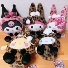 サンリオキャラクターズ　ギャルらび　BIG　ぬいぐるみ　5点セット