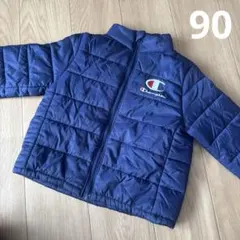 Champion キルティングアウター 90 ネイビー