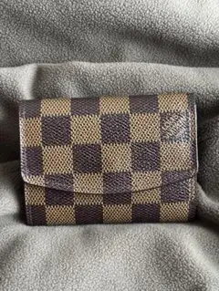 LOUIS VUITTON 名刺入れ カードケース ダミエ エベヌ BOX付き - メルカリ