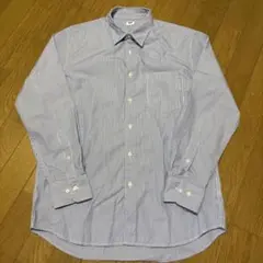 エクストラファインコットンブロードプルオーバーストライプシャツ（長袖）