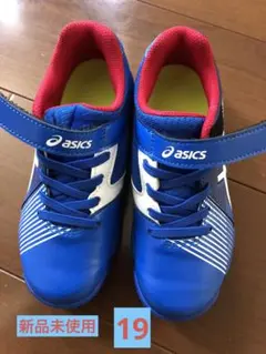 新品未使用　ASICS キッズスニーカー 19.0cm