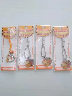 新品未使用☆レア　ハローキティ 大阪キーホルダー 4個セット　まとめ売り