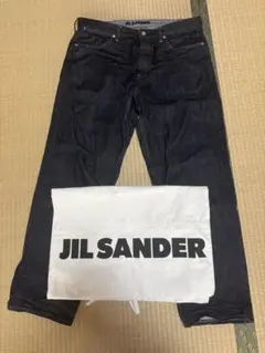 JIL SANDER 26SS シャンブレー テーパードパンツ 44 インディゴ - メルカリ