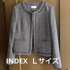 INDEX Ｌサイズ　ノーカラージャケット