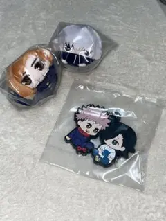 新品、未使用　呪術廻戦 まめころりんぬいぐるみマスコット＆ラバーマスコット