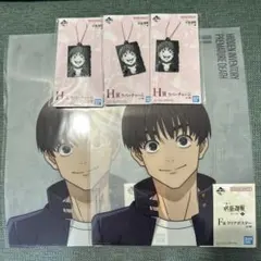 呪術廻戦 一番くじ 懐玉・玉折 参 灰原雄 クリアポスター ラバーチャーム