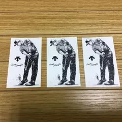 デサントゴルフ　ザンダー・シャウフェレ ステッカー 3枚セットのサムネイル