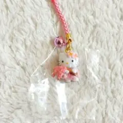 新品・未開封】 ハローキティ 桜 着物 根付け ストラップ - メルカリ