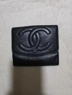 ✩CHANEL✩二つ折り財布✩ココマーク✩中古品✩