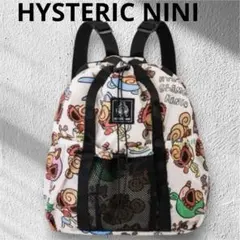 ヒスミニ 2WAYバッグ リュック トート 大容量 A4可 総柄 ナイロン