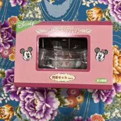 Disney ミッキー&ミニー　聞茶セット　Ver2　アジアンハート★赤★未使用