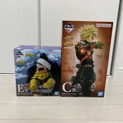 一番くじ　僕のヒーローアカデミア　C賞 爆豪勝己　E賞　峰田実のサムネイル