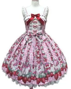 Ribbon Berry Bunny　Angelic Pretty 　いちご柄