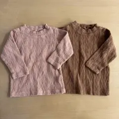 長袖カットソー 2枚セット